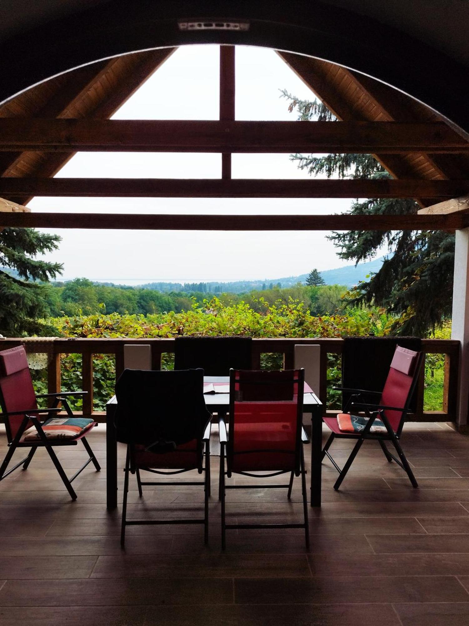 Klara Vendeghaz Villa Badacsonyors Bagian luar foto